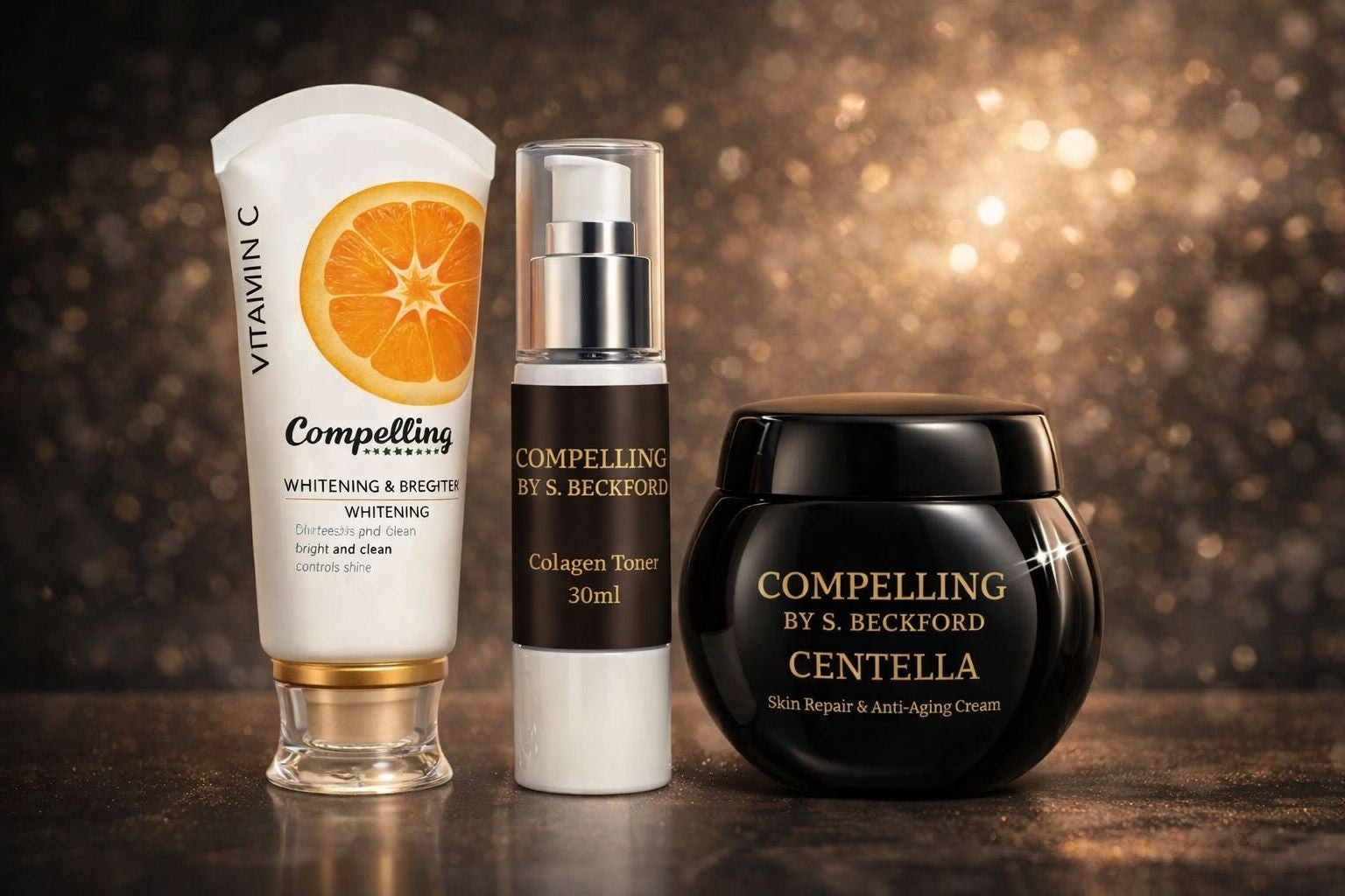 Brightening Face Bundle | compelling cosmetics